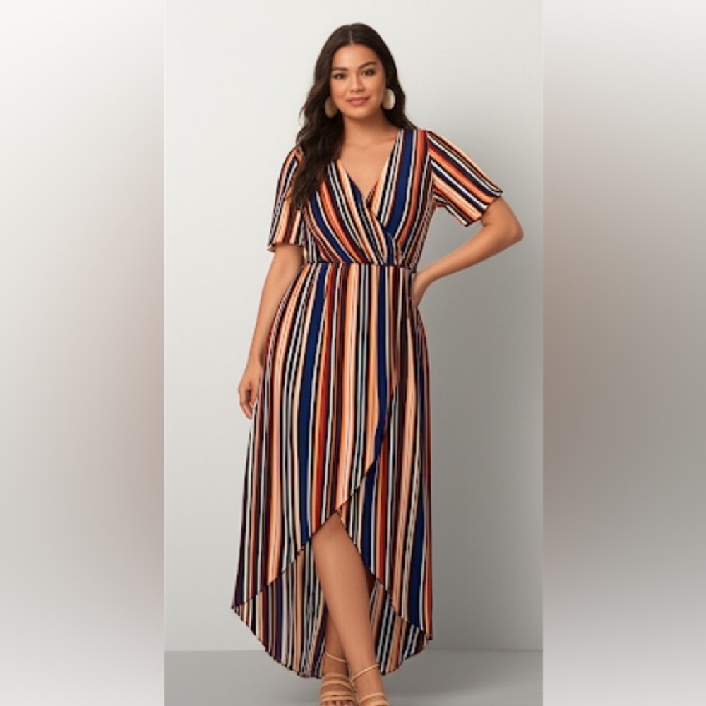 Striped Maxi Dress